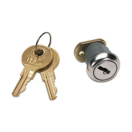 Hon HON, Vertical File Lock Kit, Chrome F24